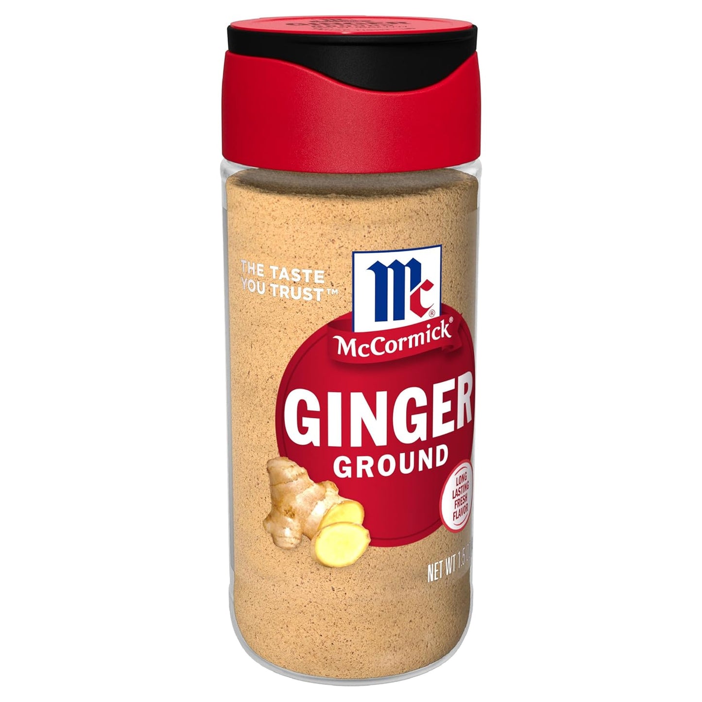 pre-ground ginger in ready-to-use powder form