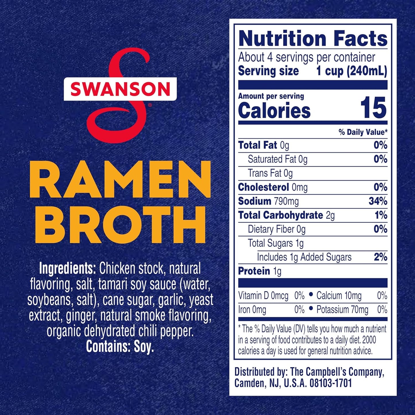 pre-infused aromatic blend of garlic, ginger, and soy