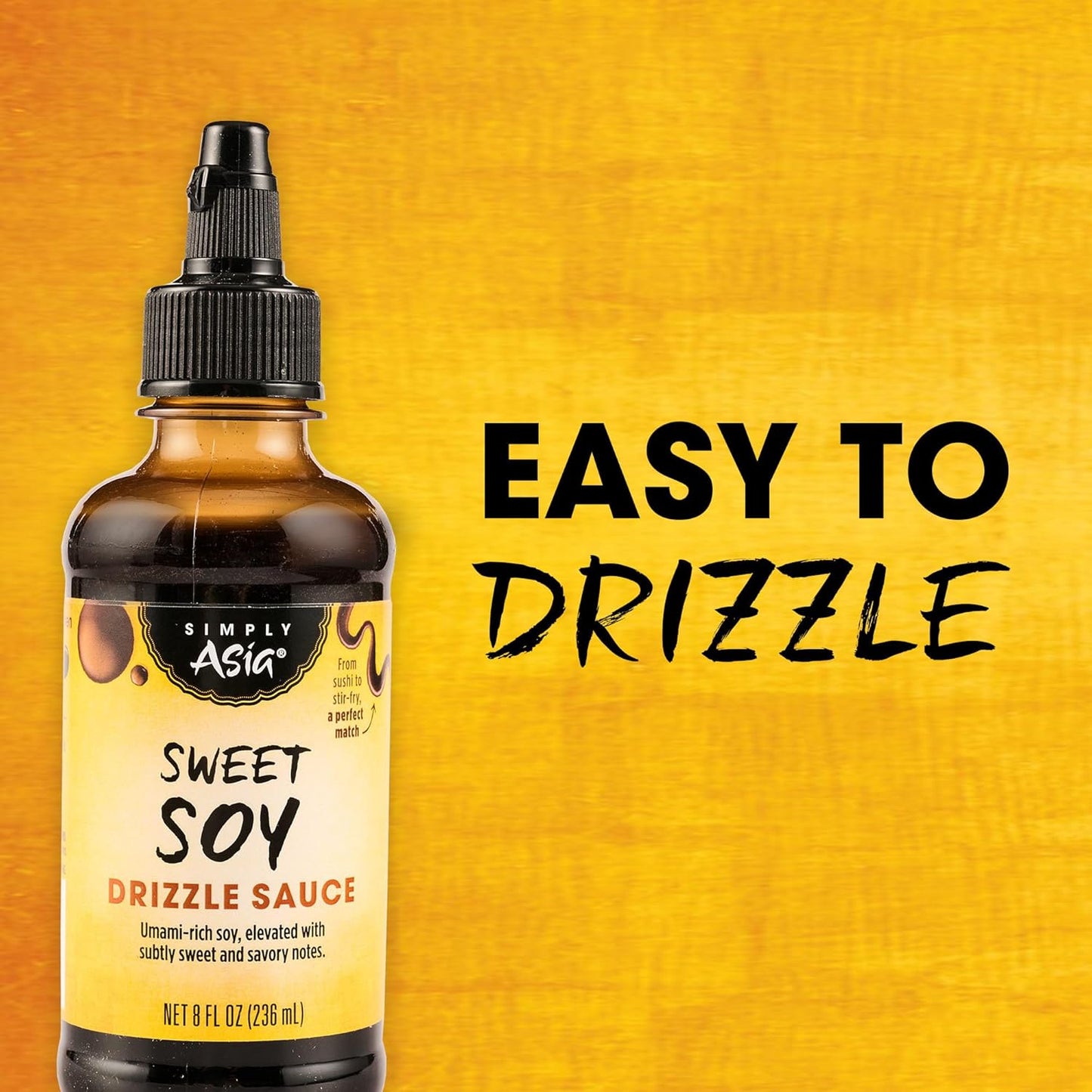 pre-mixed sweet-savory umami formula with no prep required