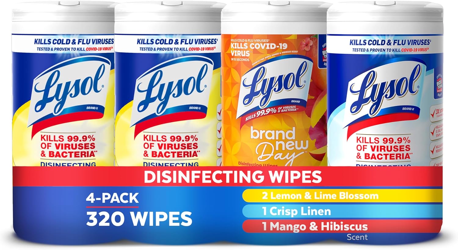 pre-moistened disposable wipe format in canister