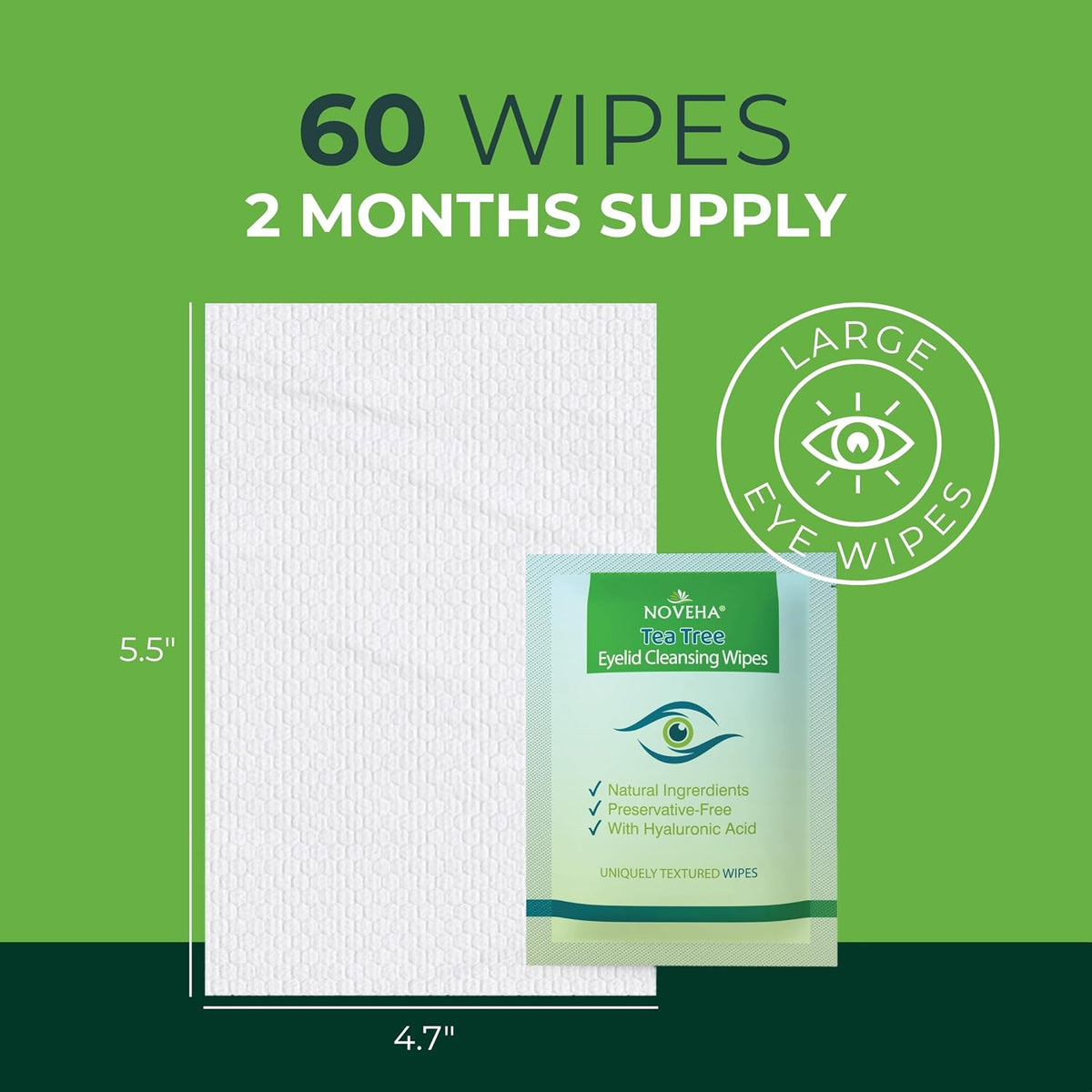 pre-moistened, no-rinse single-step application