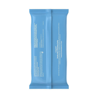 pre-moistened ultra-soft cleansing cloths for face, hands, and body