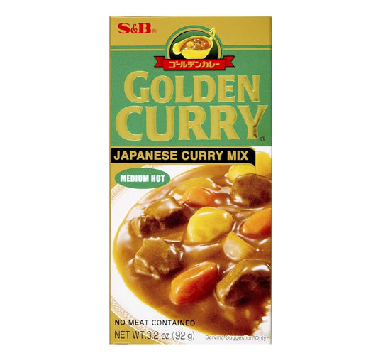 pre-portioned 3.2 oz curry sauce block (curry powder, flour, spices, seasoning)