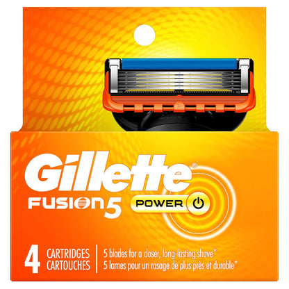 precision trimmer blade on the rear of the cartridge for edges and detail work
