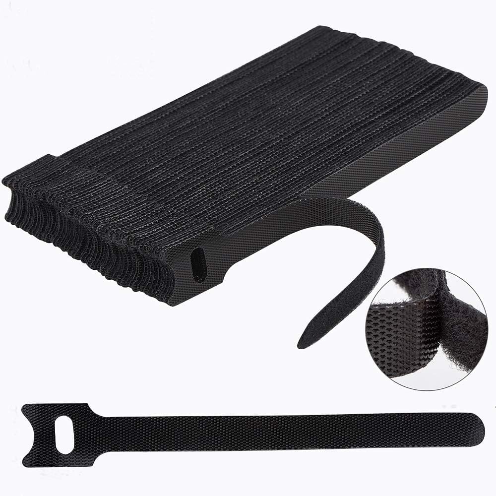 premium nylon hook-and-loop construction with adhesive backing