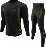 Mens Thermal Underwear Long Johns Set – Holiday Gift for Grandpa, Warm Thermal Set for Cold Weather