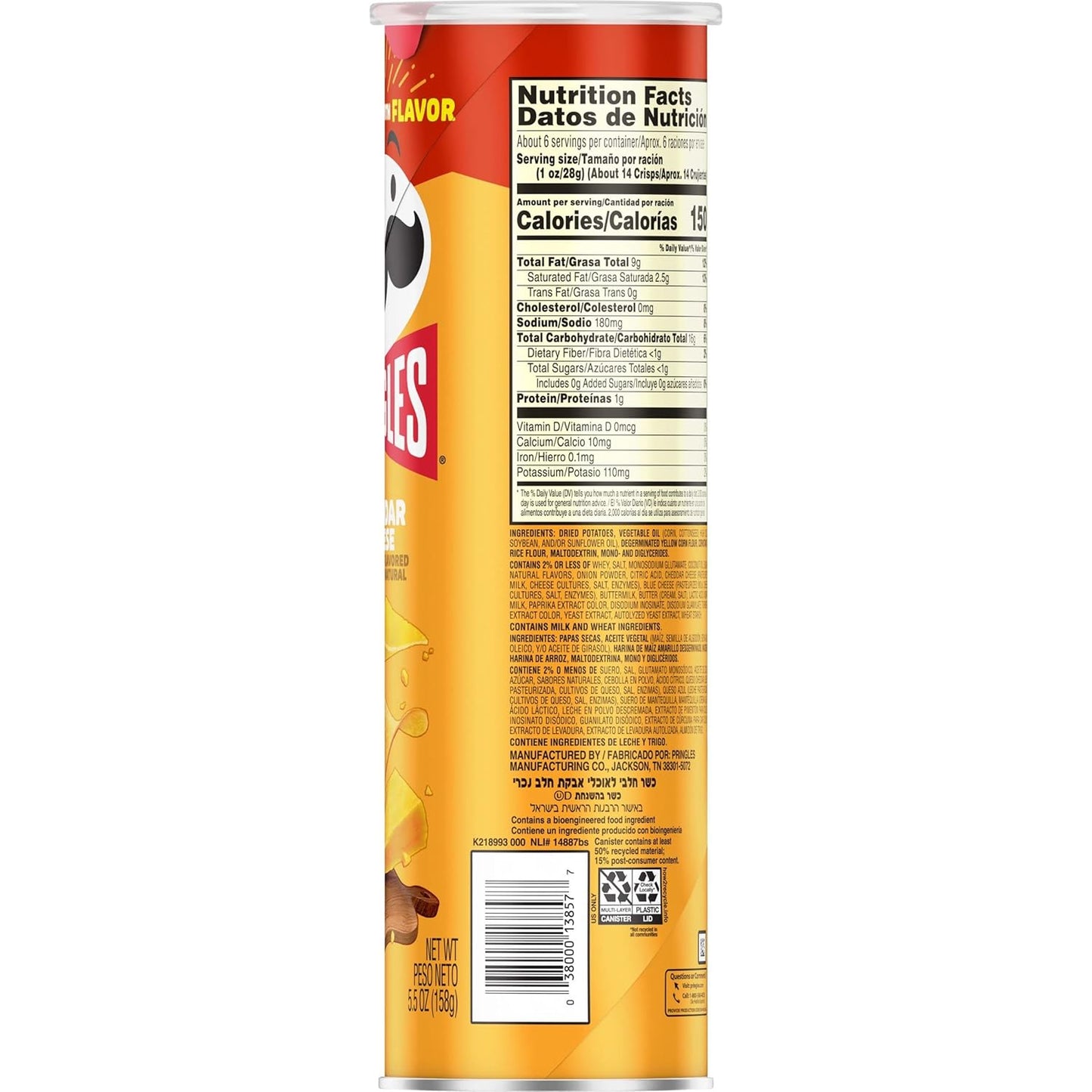 Pringles Potato Crisps – Between-Meeting Pick-Me-Up for Work Breaks