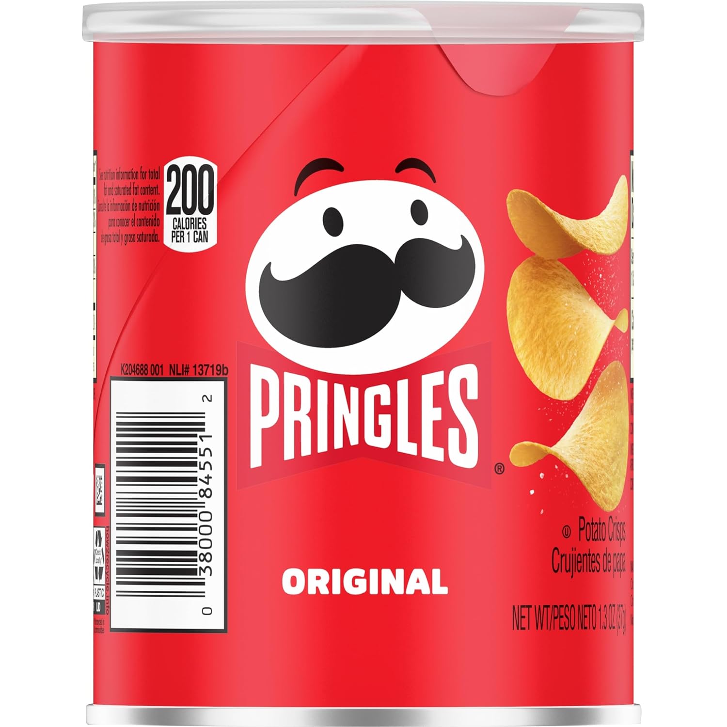 Pringles Single-Serve Potato Crisps – Break Room and Conference Room Snacks for Professionals, 12 Pack Original