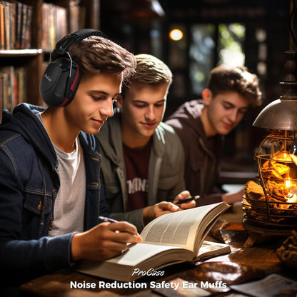 ProCase SNR 33dB Noise Cancelling Headphones – ANSI Certified Hearing Safety for Range, Hunting, and Industrial Work