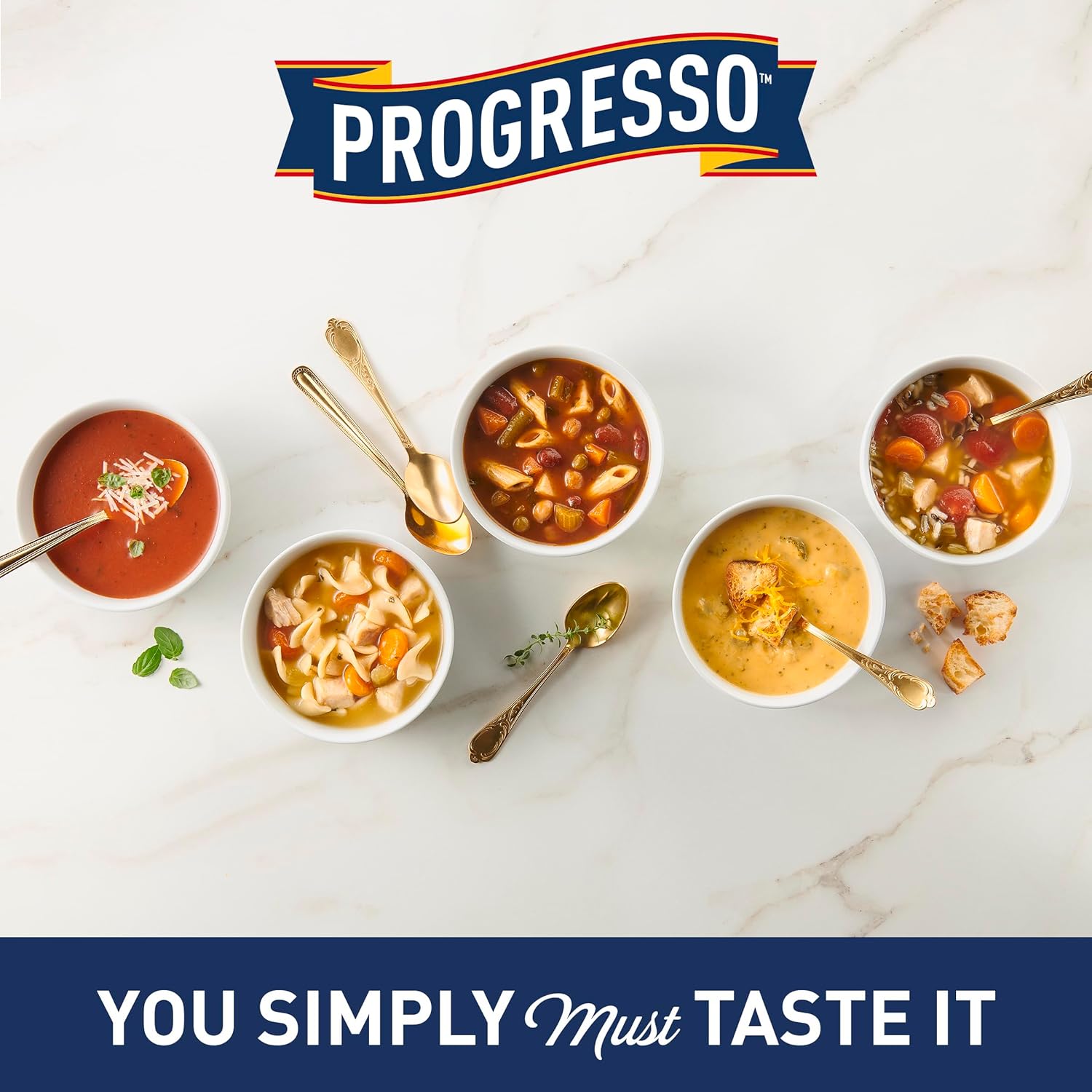 Progresso Lentil Soup – Simple Pantry Essential for Uncluttered Kitchens, 19 oz Ready-to-Heat