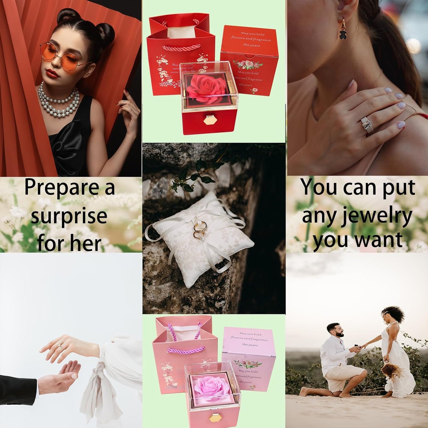 protective gift packaging with included gift bag