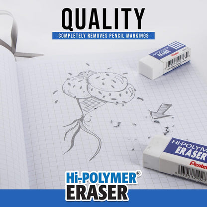 protective sleeve to keep eraser debris and hands clean