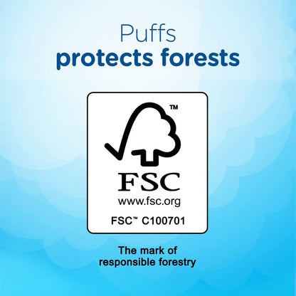 Puffs Plus Lotion Facial Tissues for Playroom and Family Living Room, Allergy and Runny Nose Relief