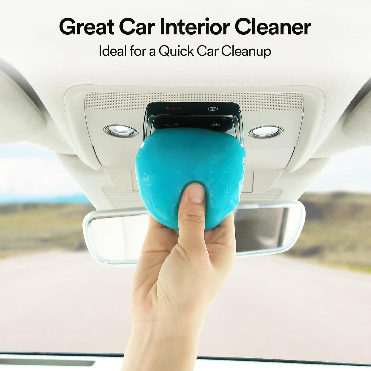 PULIDIKI Dust Cleaning Gel – Less-is-More Car Care, Reusable Lavender Putty in Sealed Storage Jar