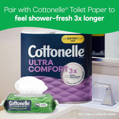 pull-apart sheets from resealable pouch for clean, easy dispensing