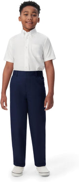 French Toast Boys Elastic Waist School Pant – Simple Design, Four Timeless Color Options