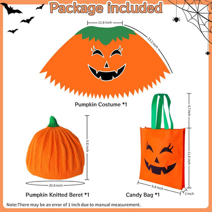 pumpkin-themed silhouette with classic seasonal color palette