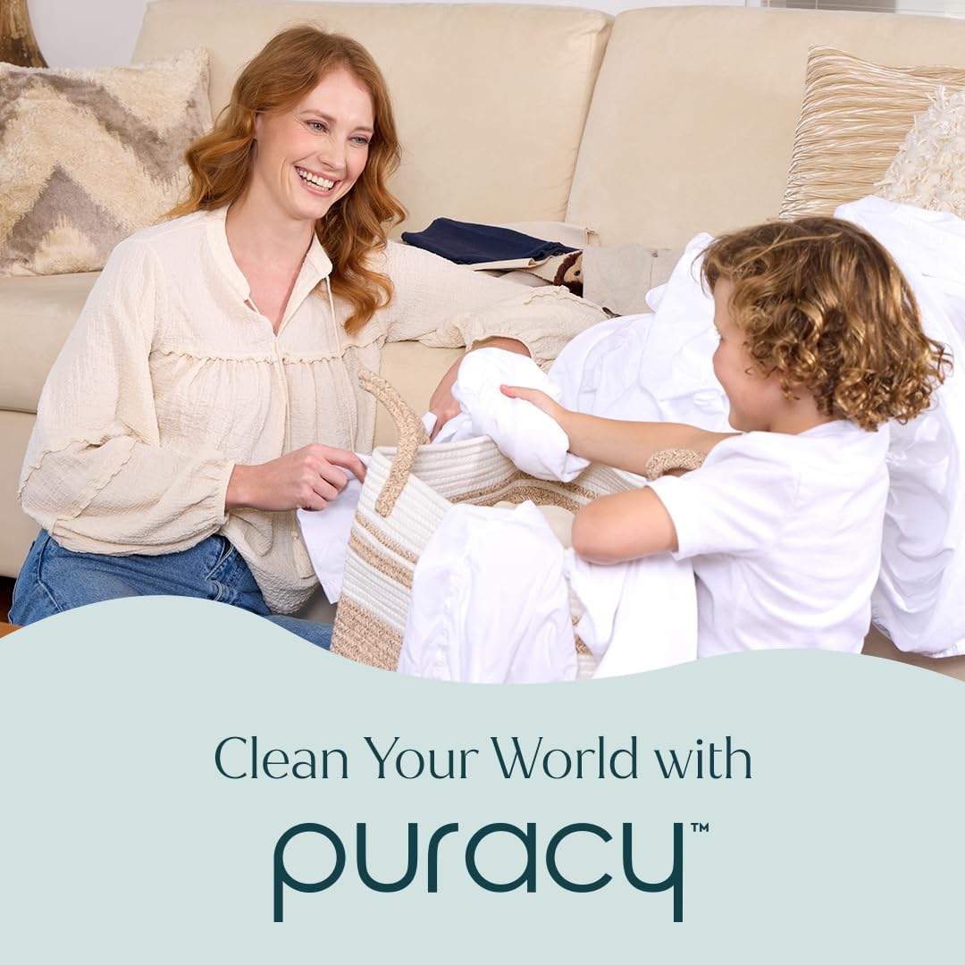 Puracy Dishwasher Pods – Hypoallergenic Dish Detergent for the Nursery Bottle-Washing Station