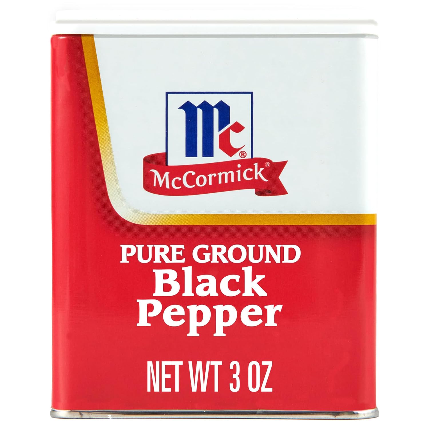 pure ground black pepper, single-ingredient formulation