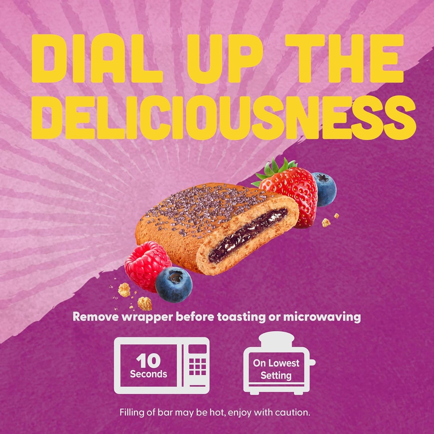 Pure Protein Wildberry Soft Baked Bars – Office Desk Snack for Busy Workdays, 12g Protein to Beat the 3pm Slump