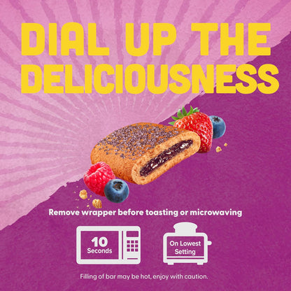 Pure Protein Wildberry Soft Baked Bars – Office Desk Snack for Busy Workdays, 12g Protein to Beat the 3pm Slump