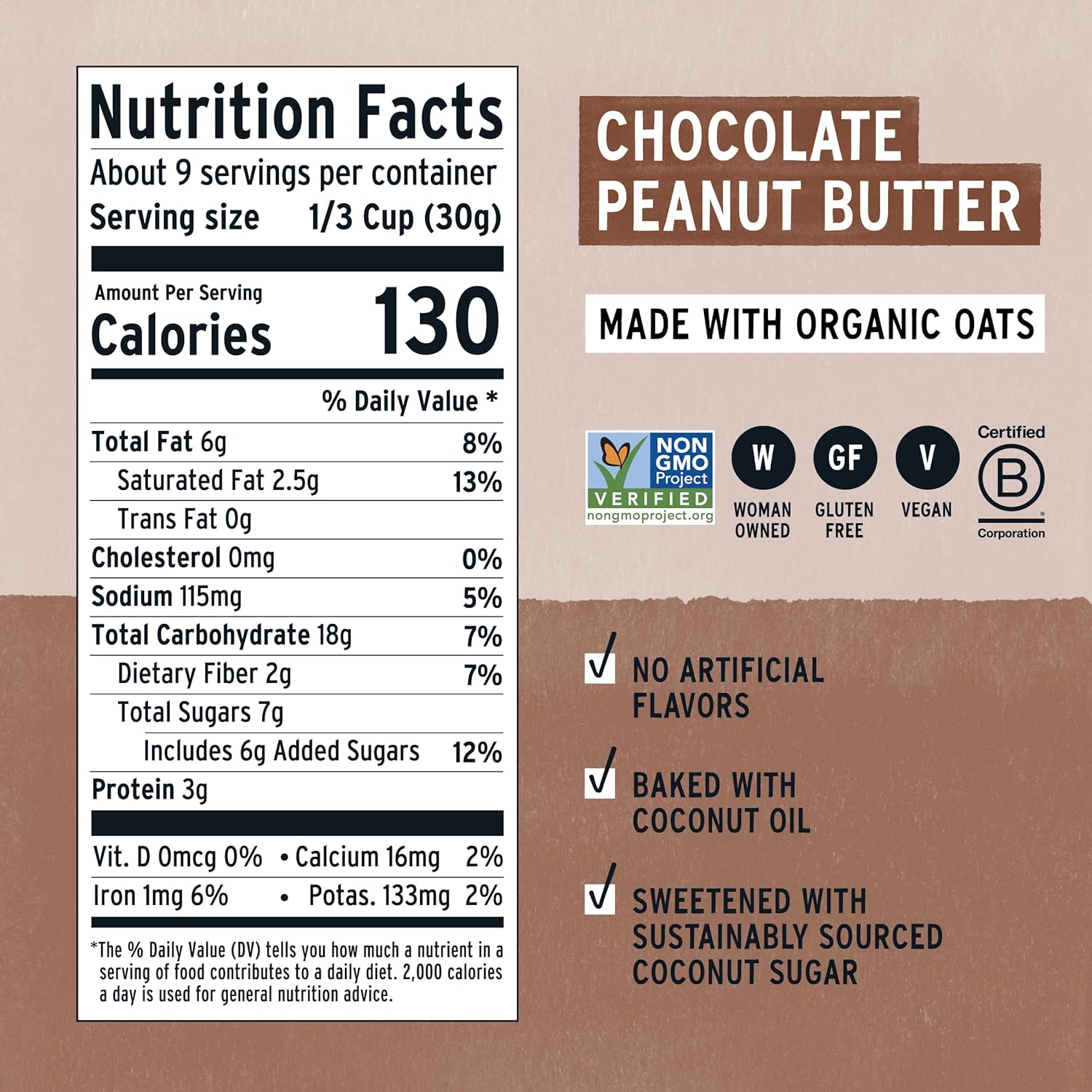 Purely Elizabeth Chocolate Peanut Butter Ancient Grain Granola – Desk Drawer Snack for Focused Workdays