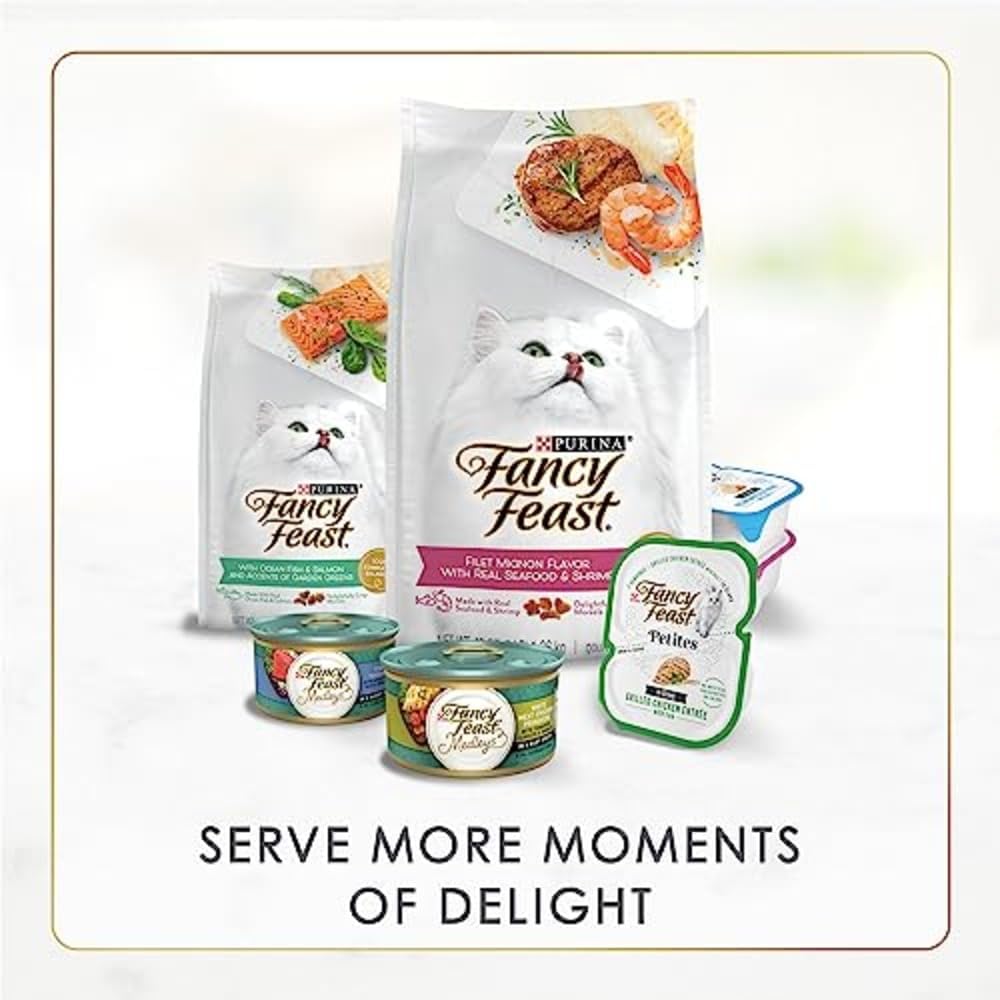 Purina Fancy Feast Gravy Lovers Cat Food Variety Pack – Thoughtful Gift for Foster Cat Parents Stocking Up on Wet Food