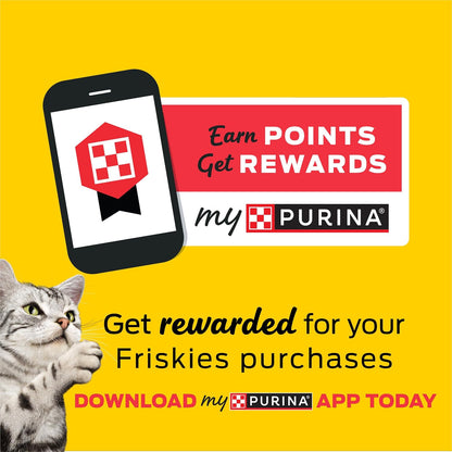 Purina Friskies Dry Cat Food Seafood Sensations - 22 lb. Bag of Salmon, Tuna and Shrimp for Family-Friendly Feeding Stations