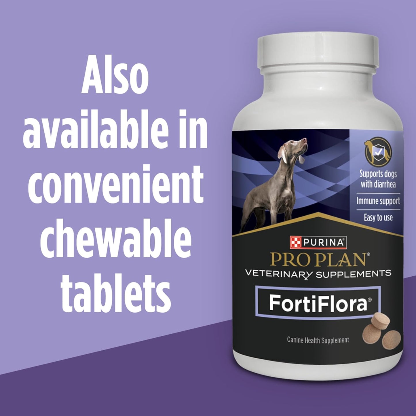 Purina Pro Plan FortiFlora Probiotic Supplement for Dogs – At-Home Digestive Care During Meal Prep and Recovery