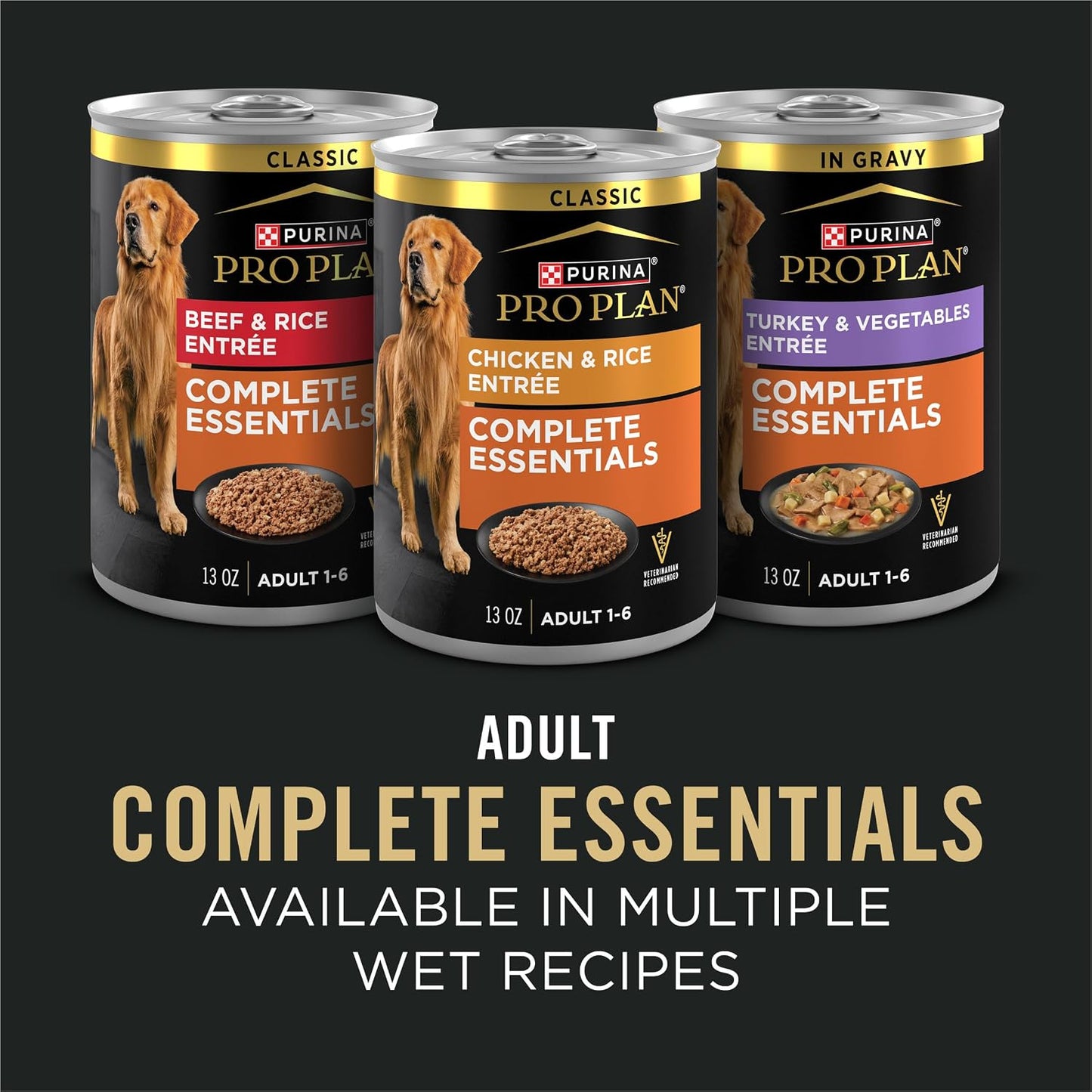 Purina Pro Plan Shredded Blend Chicken and Rice Dog Food with Guaranteed Live Probiotics for Safe Daily Digestive Support - 5 lb