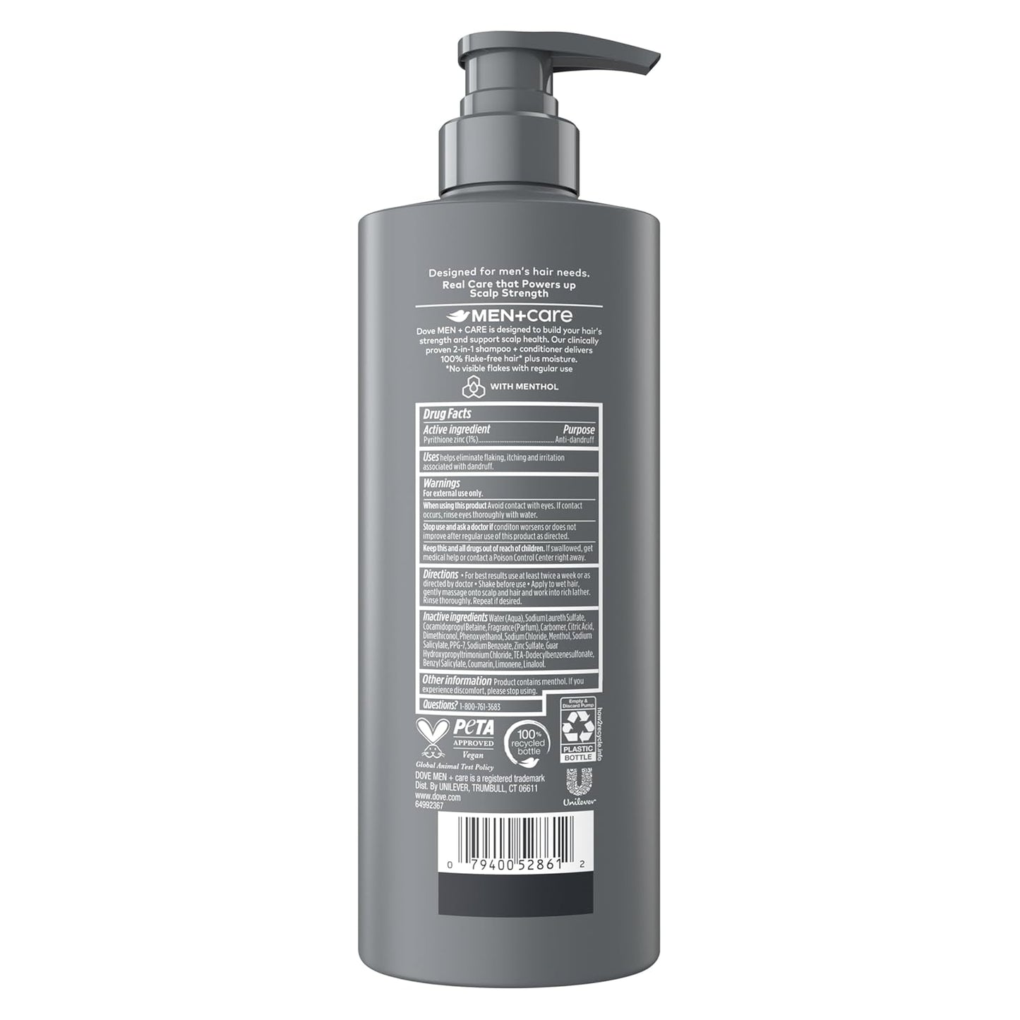 pyrithione zinc active ingredient for clinically proven anti-dandruff action