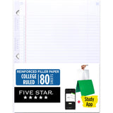 Five Star Reinforced Loose Leaf Paper for Busy Students – Stocking Stuffer and Back-to-School Gift Idea