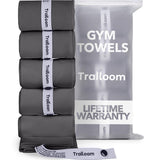 Trailoom Microfiber Gym Towels – Daily Self-Care Towel Set for Bathroom and Bath Ritual