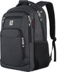 Laptop Backpack, Business Anti Theft Slim Durable Laptops Backpack - 17 Inch - Black