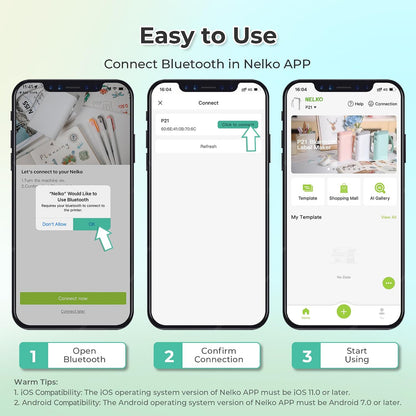 qr code, barcode, image, and time/border printing functions for versatile label design