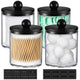 4 Pack Black, Sphere Top