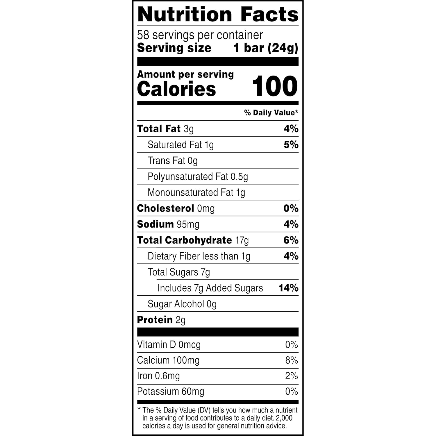 Quaker Chewy Granola Bars – 100-Calorie Portion-Controlled Snack for Healthy Eating, 58-Count Less Sugar Chocolate Chip