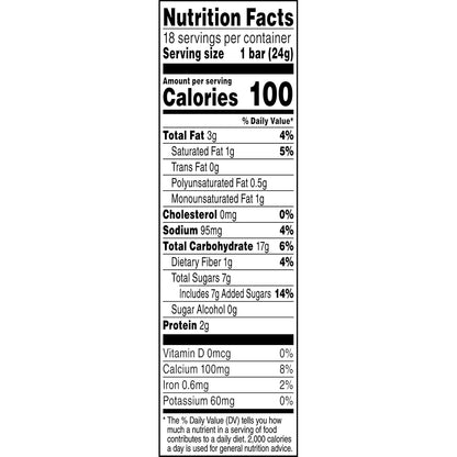 Quaker Chewy Peanut Butter Chocolate Chip Granola Bars – 100-Calorie Portion-Controlled Snack for a Mindful Eating Routine