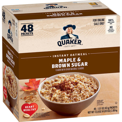 Quaker Immunity Instant Oatmeal – Car Ride to School Toddler Friendly Bowl, 2 Minute Microwave Whole Grain Variety Pack