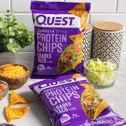 Quest Nutrition Chili Lime Tortilla Style Protein Chips – Low Carb Trail Snack for Backpacking Adventures