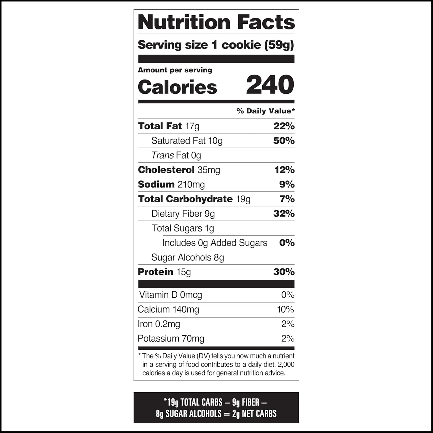 Quest Nutrition Chocolate Chip Protein Cookie – Trail Mix Upgrade for Hikers, 15g Protein Per Cookie