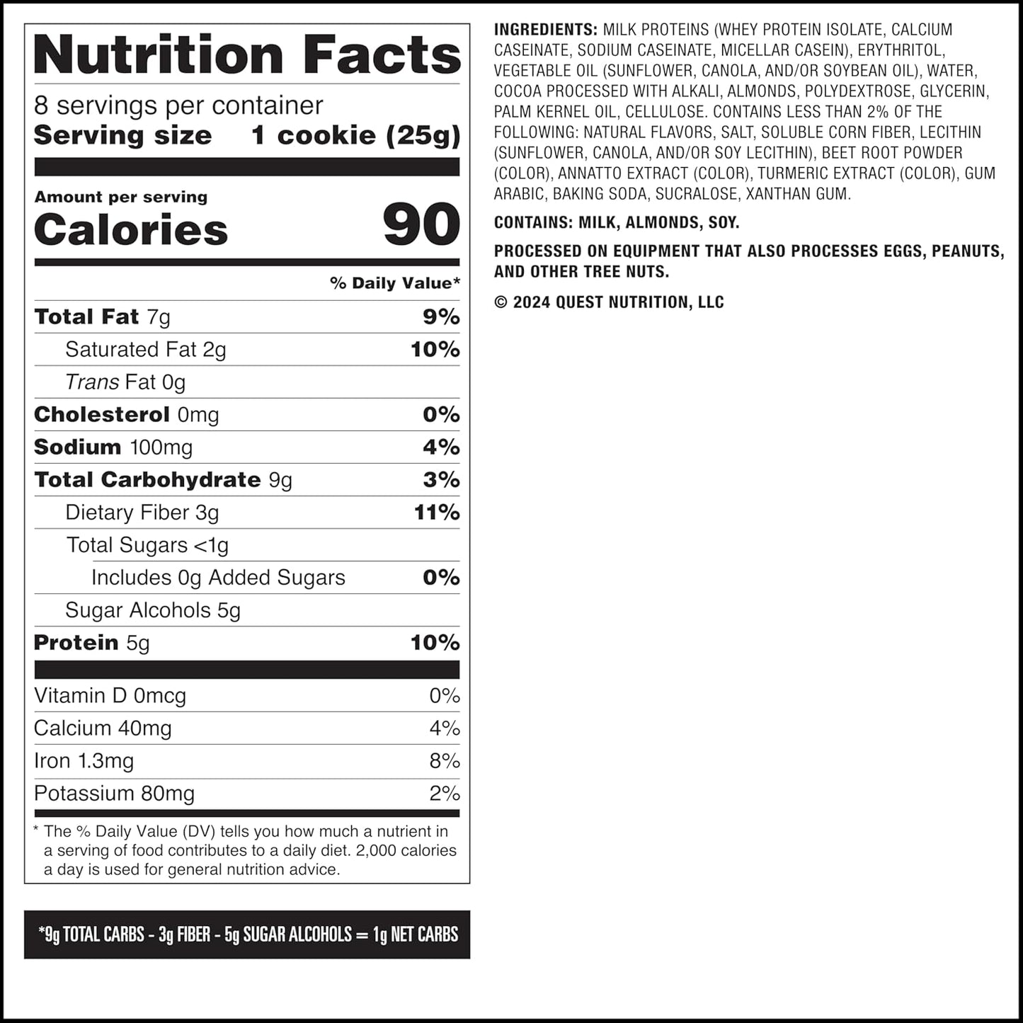 Quest Nutrition Frosted Protein Cookies – Macro-Friendly Gift for the Gym-Goer on Her Birthday, Low-Sugar Protein Cookie Pack