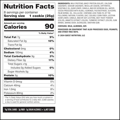 Quest Nutrition Frosted Protein Cookies – Macro-Friendly Gift for the Gym-Goer on Her Birthday, Low-Sugar Protein Cookie Pack