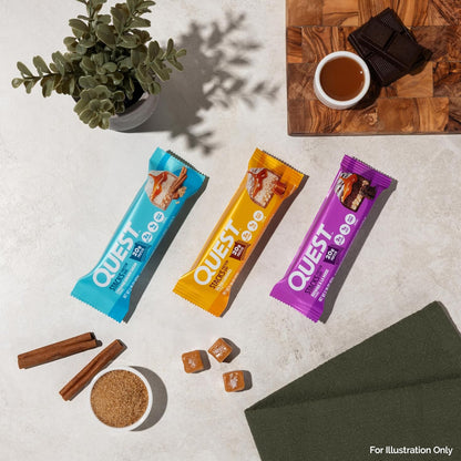Quest Nutrition Stacks Protein Bar, Cinnamon Brown Sugar — Wellness Pantry Staple for Macro Tracking and Craving Control, High Fiber, Gluten Free