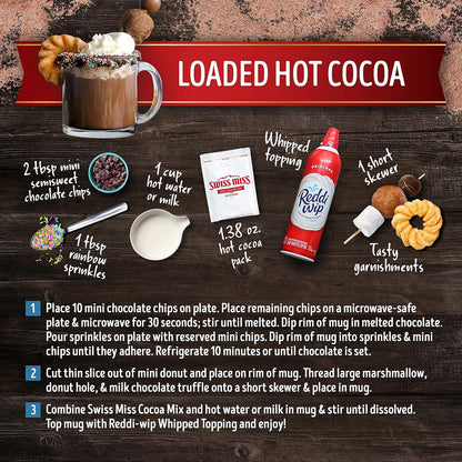 quick-dissolving powder that mixes smoothly with just 8 oz of hot water or milk