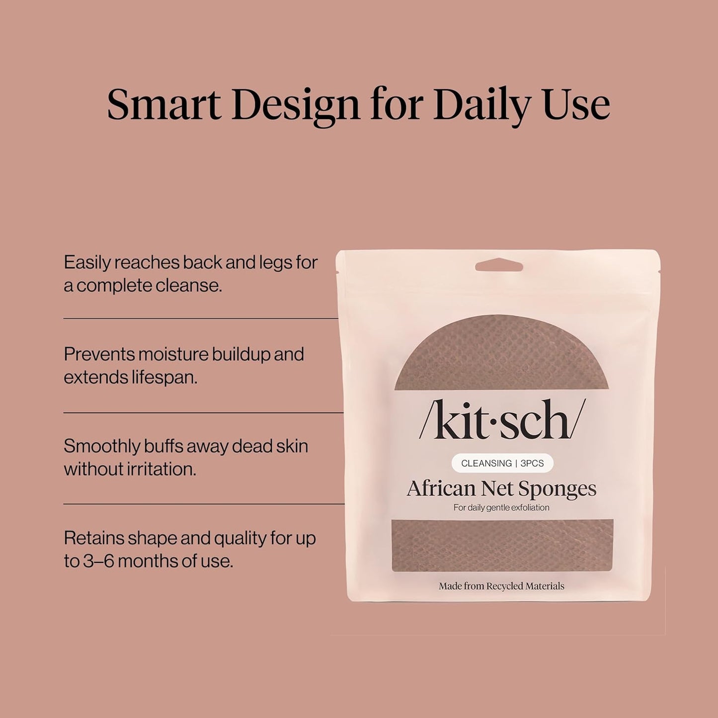 quick-drying design that prevents moisture and bacterial buildup