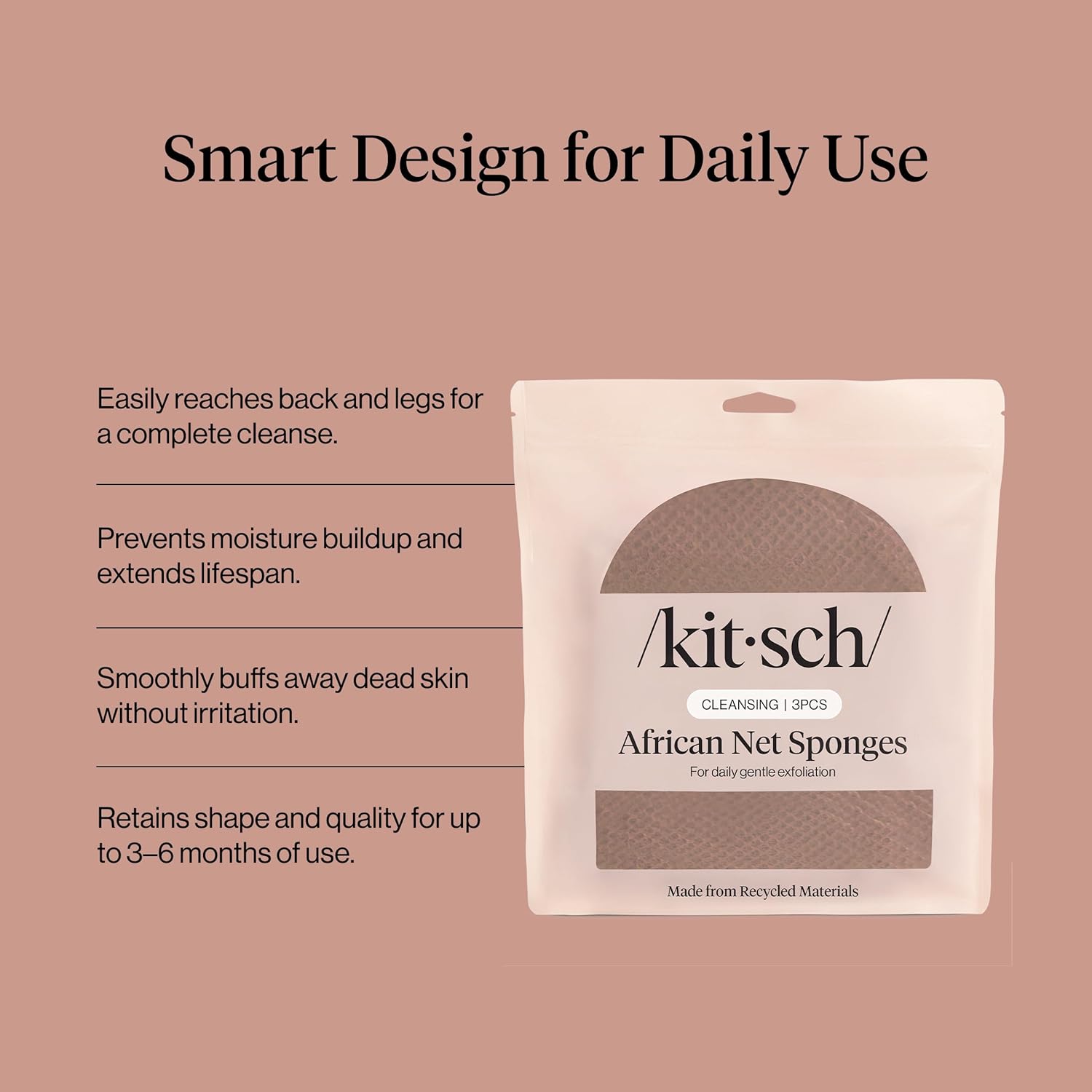 quick-drying design that prevents moisture and bacterial buildup