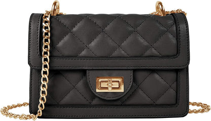 quilted exterior with designer-inspired stitching