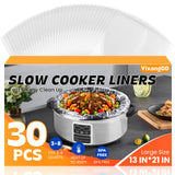 YixangDD Leak-Proof Slow Cooker Bags for Secure Transport to Potlucks and Holidays