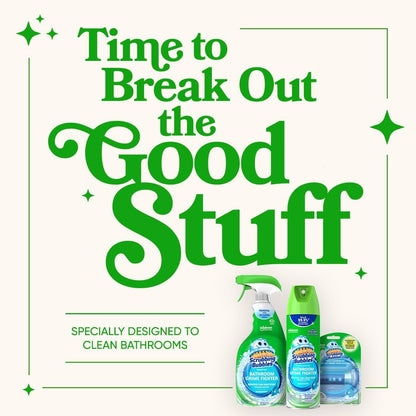 rainshower-scented gel formulation for in-between-flush odor control